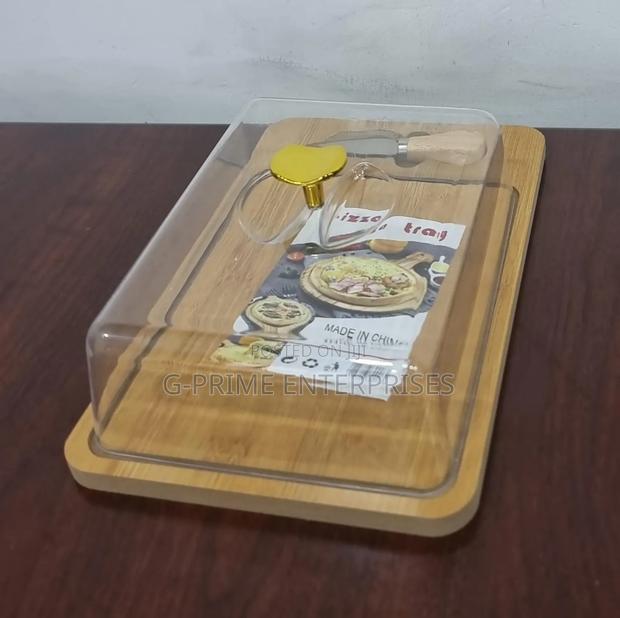 Pizza Tray With Cover (Acrylic) - main view