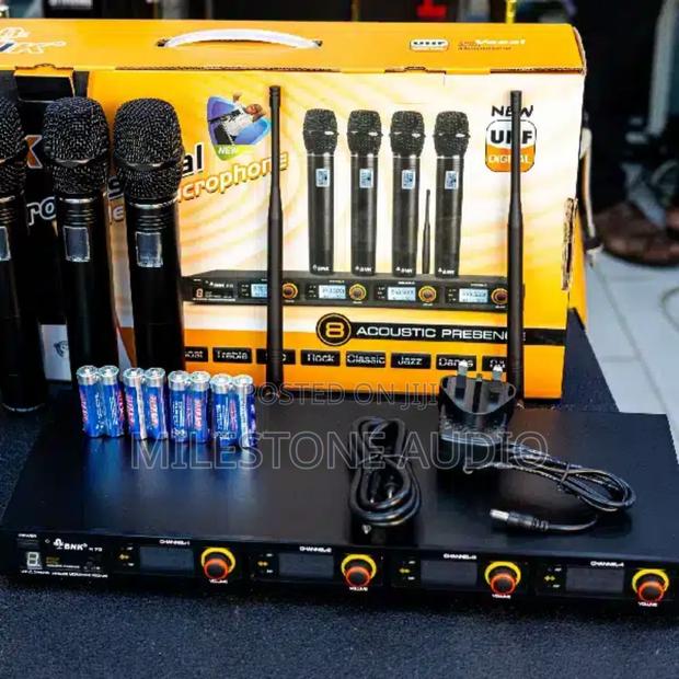 BNK X75 4 In1 Wireless Microphone System in Kenya - main view