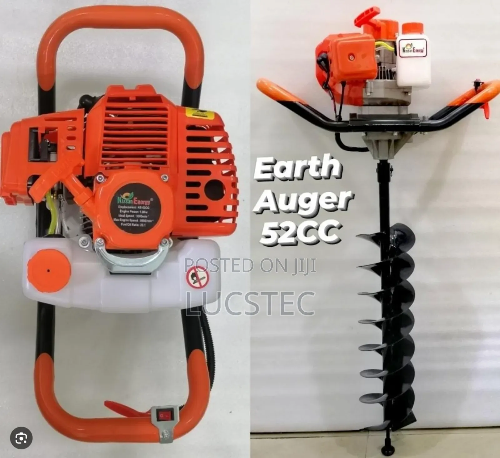 Petrol Powered Earth Auger