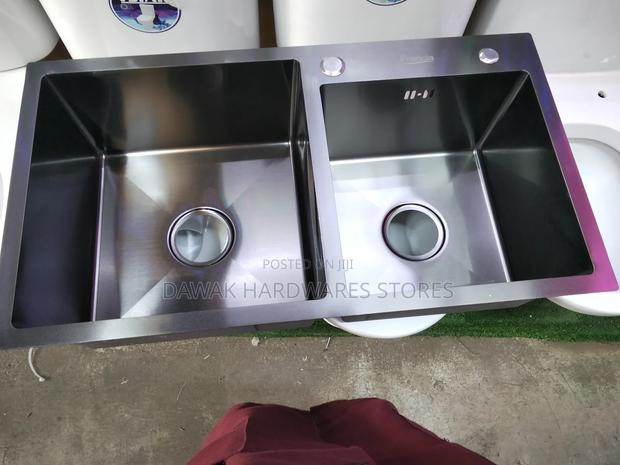 Double Bowl Stainless Kitchen Sink - thumbnail 5