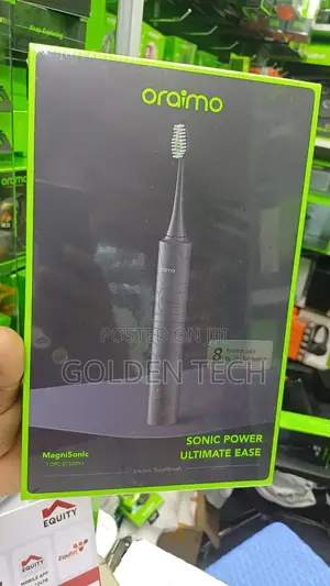 Oraimo Magnisonic Sonic Power Electric Toothbrush 8 Brush Heads