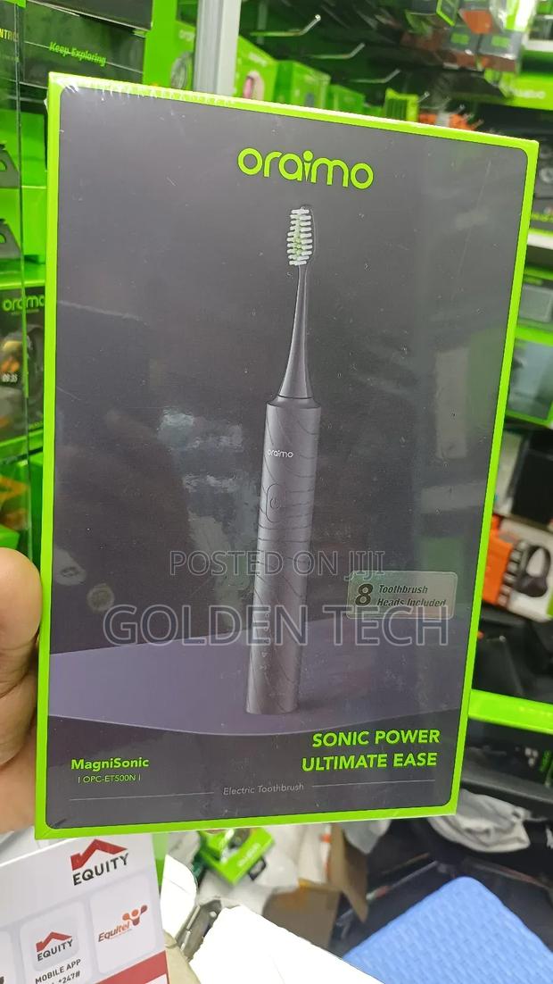Oraimo Magnisonic Sonic Power Electric Toothbrush 8 Brush Heads - main view