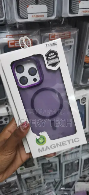 Mawer Magnetic Translucent Matte iPhone 16 Pro Max Case -Purple