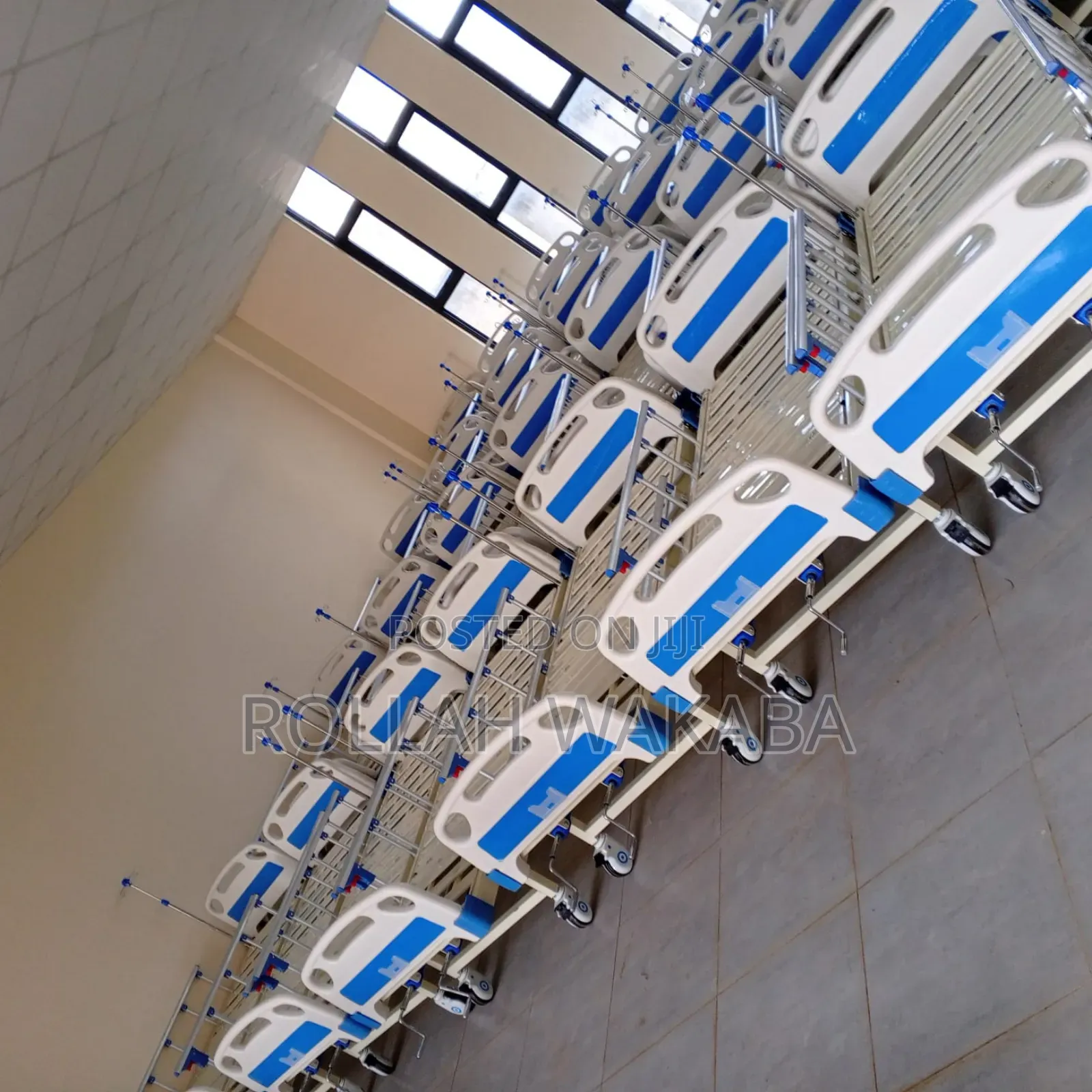 Abs Double Crank Hospital Bed