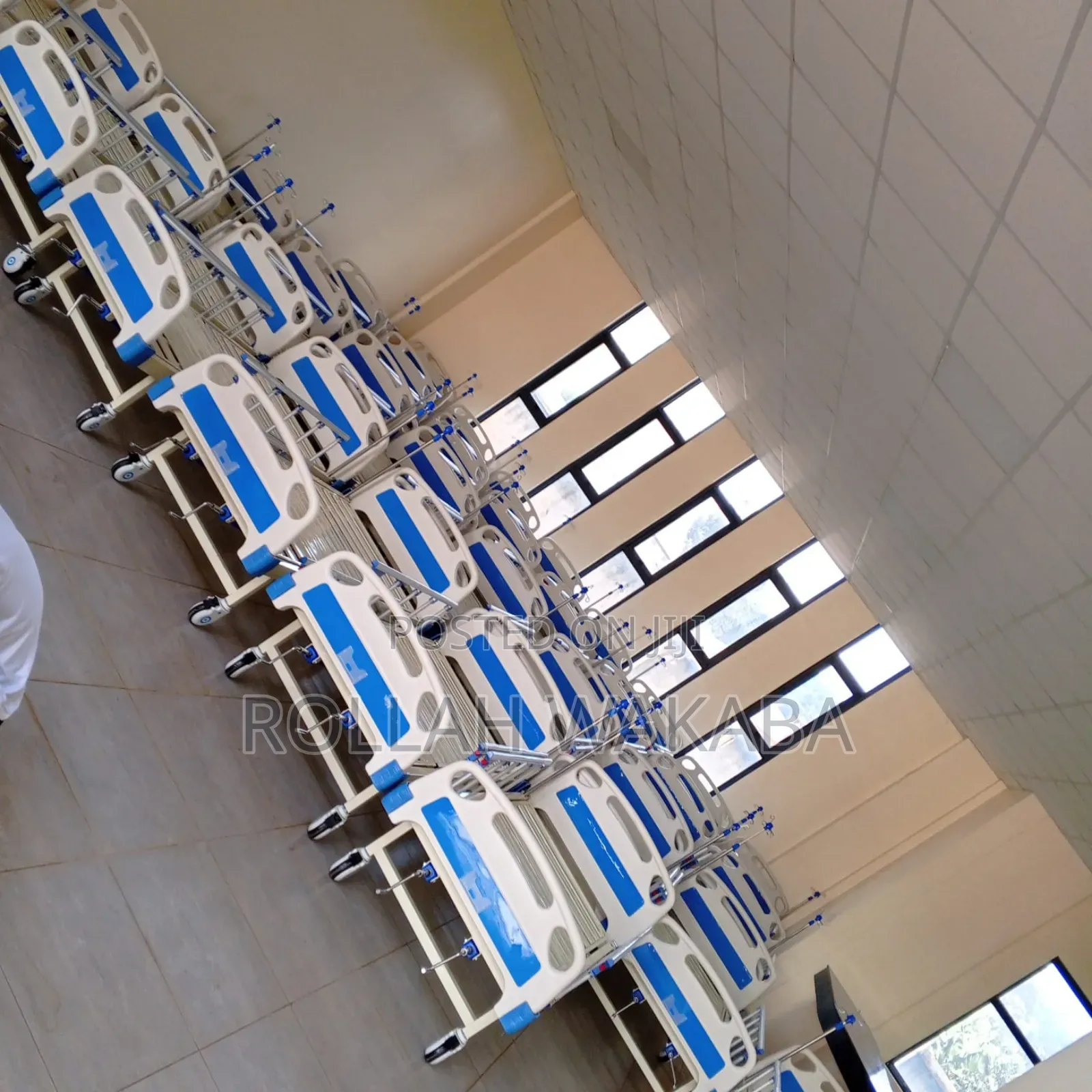Abs Double Crank Hospital Bed