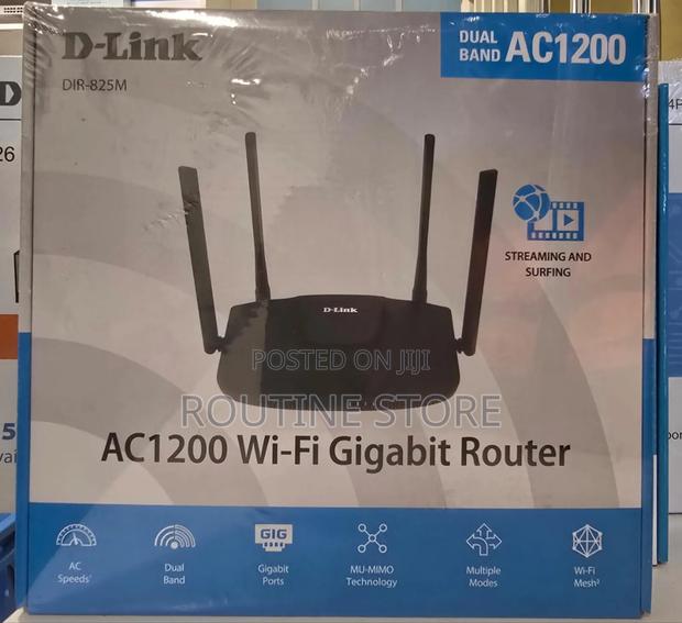 Dlink Gigabit Router Ac1200 Dir 825m - main view
