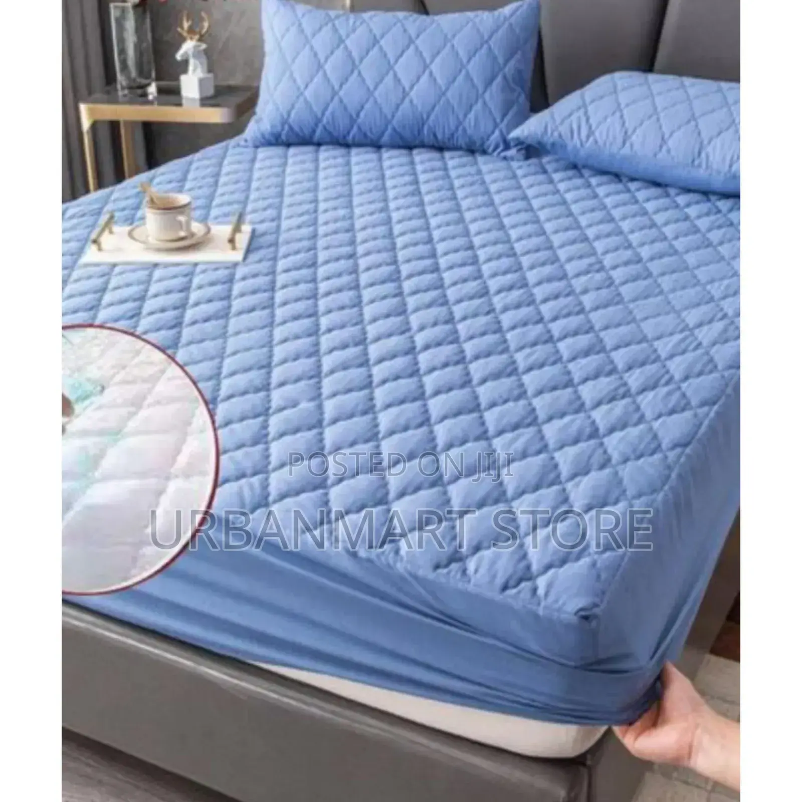 5 by 6 Bed Mattress Protector – Soft, Quiet Liquid-Proof