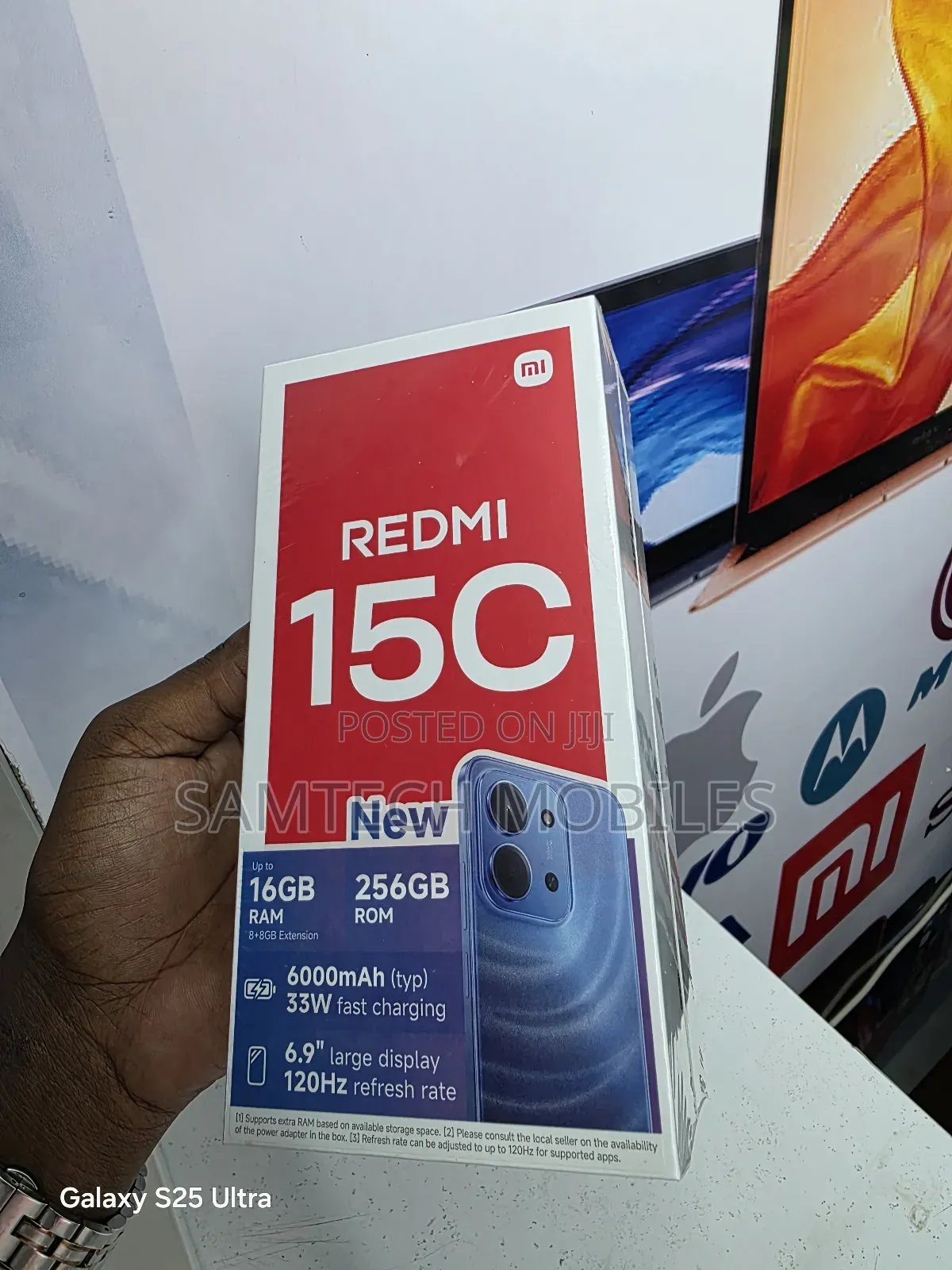 New Xiaomi Redmi 15C 4G 256 GB Blue
