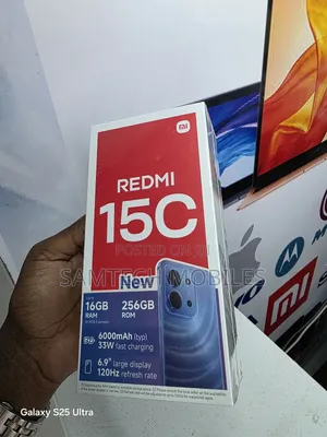 New Xiaomi Redmi 15C 4G 256 GB Blue