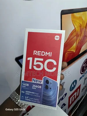 New Xiaomi Redmi 15C 4G 256 GB Blue