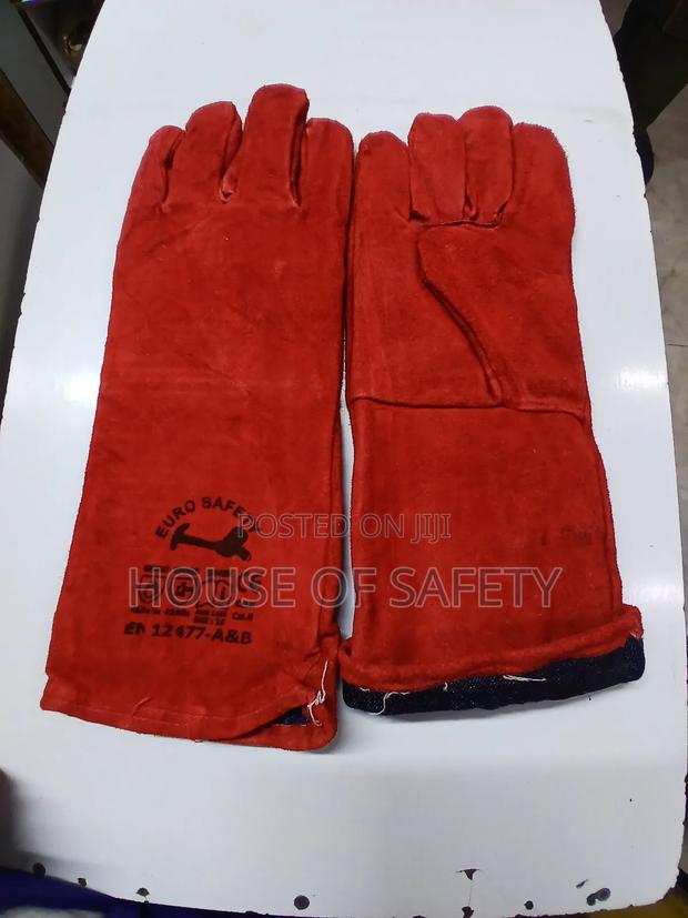 Cowhide Leather Gloves - thumbnail 4