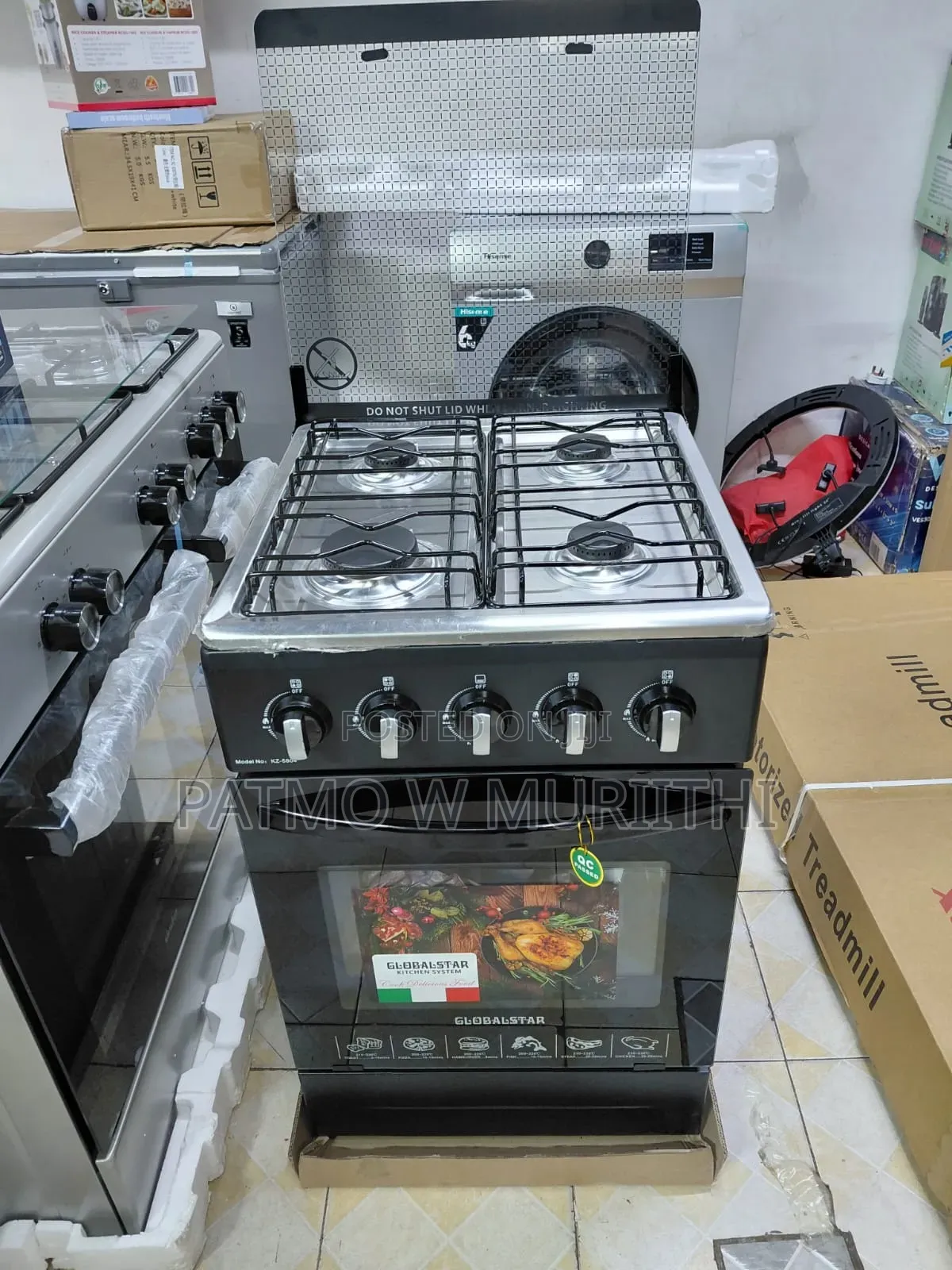 Globalstar Full Gas Standing Cooker