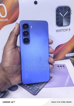 Infinix Hot 60i 128 GB Blue - thumbnail 2