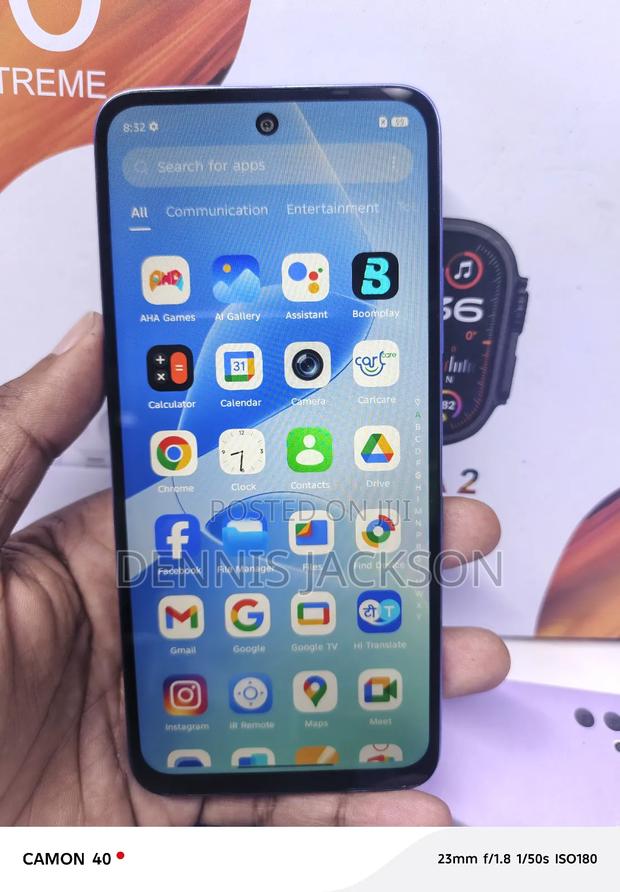 Infinix Hot 60i 128 GB Blue - thumbnail 3