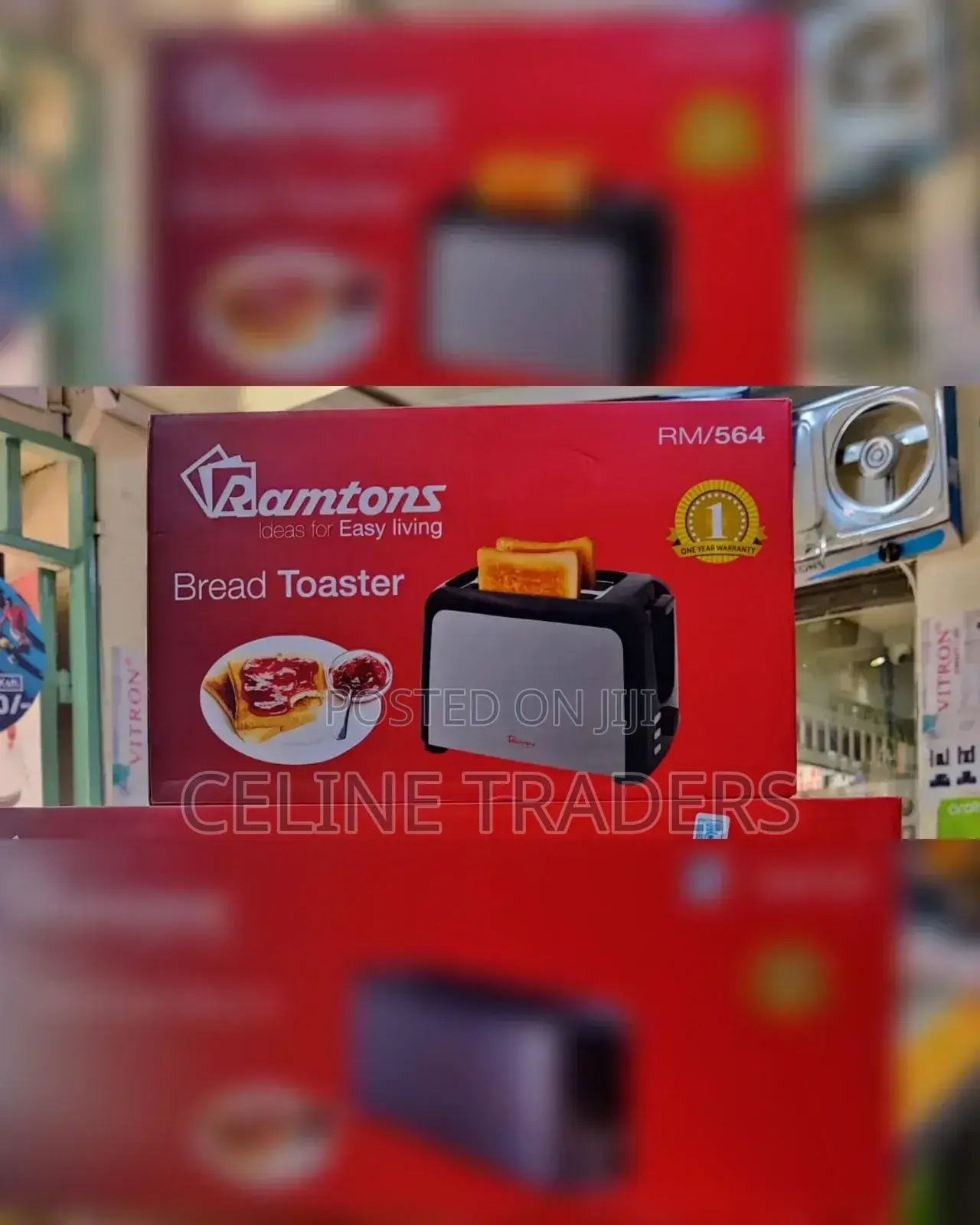 *Ramtons Bread Toaster Rm 564