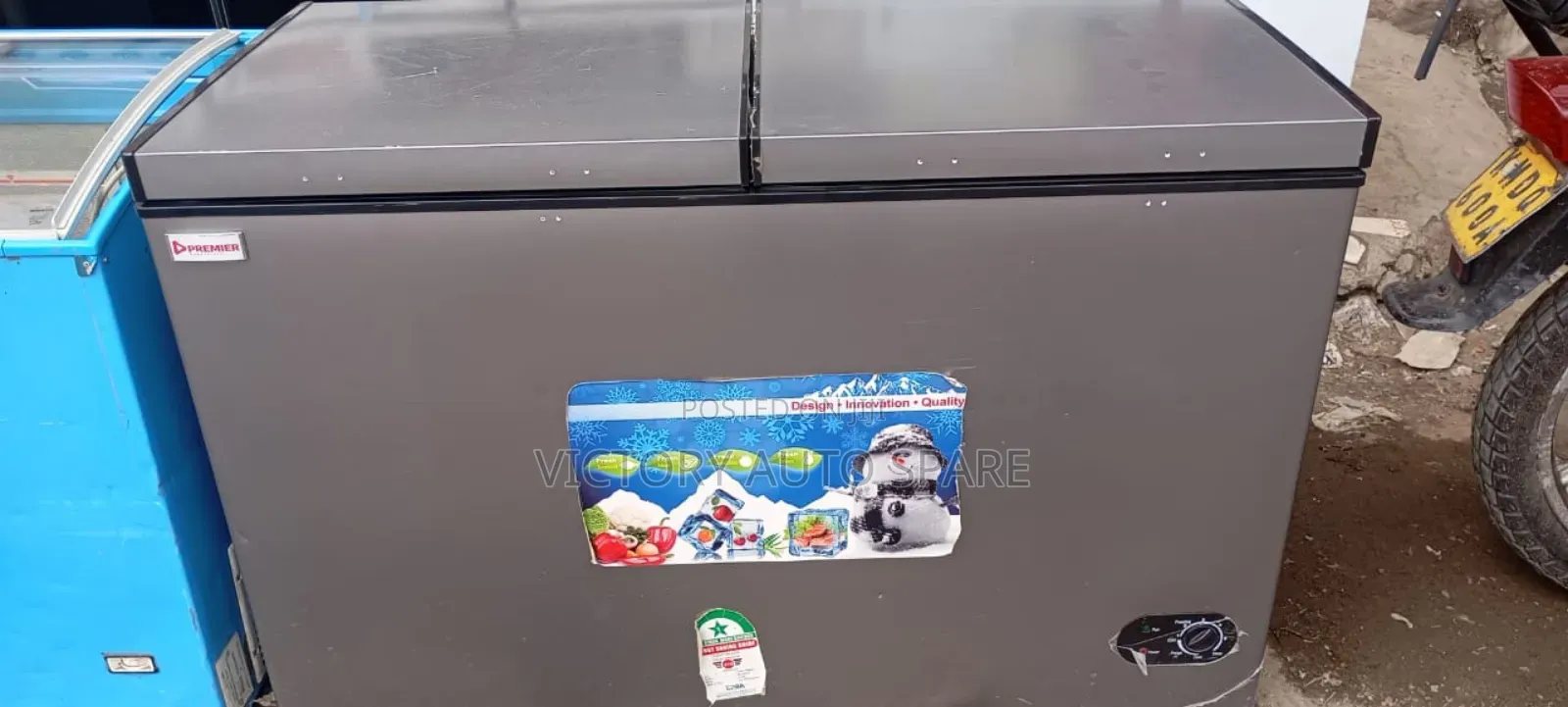 Premier 350litres Double Door Freezer