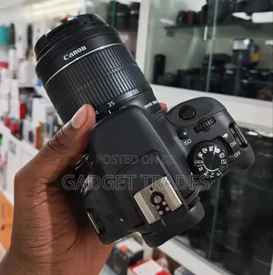 Canon Eos Rebel Sl1 DSLR Camera With 18-55mm