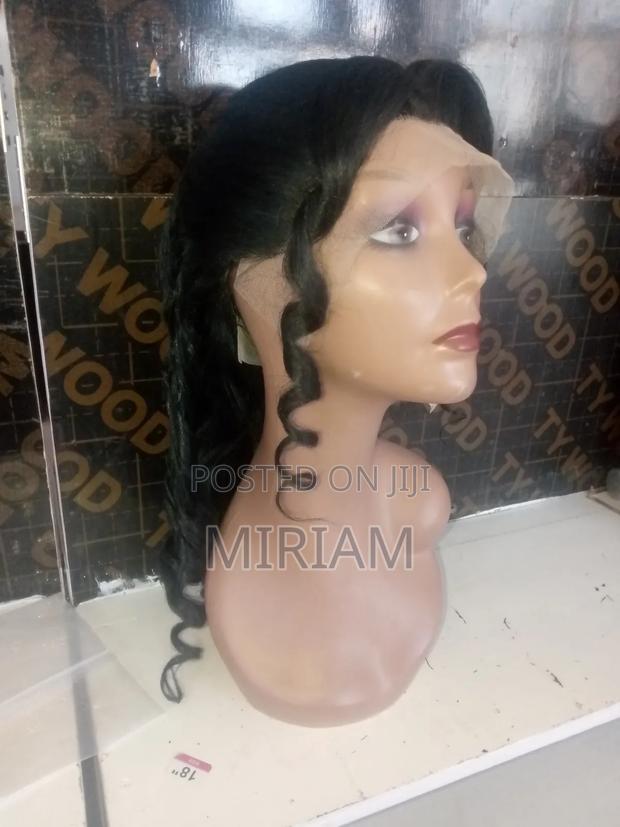 Frontal Semi Human Wig - main view