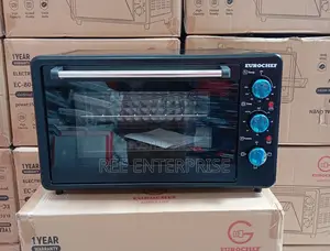 *
Eurochef *3 Knob Settings* 32 Litres Electric Rotisserie Oven