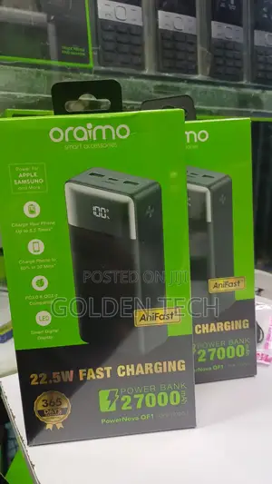 Oraimo Powernova Qf1 27000mah 22.5w Power Bank