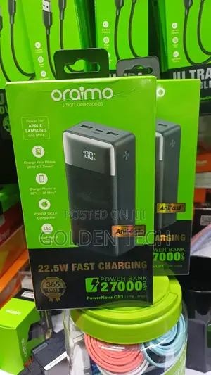 Oraimo Powernova Qf1 27000mah 22.5w Fast Charnging Power Bank