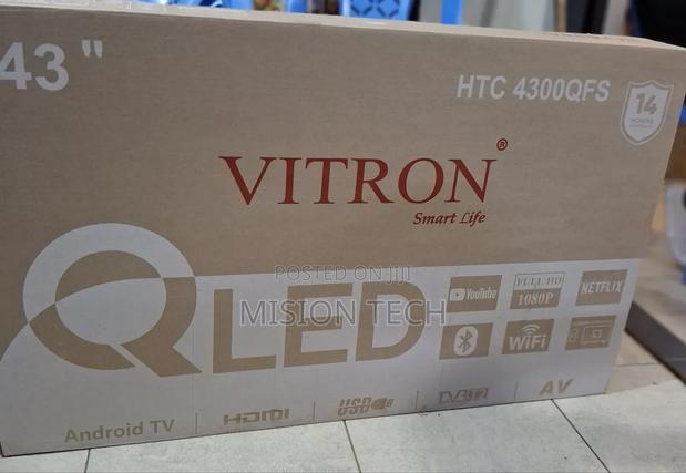 Vitron 43 Inch Qled Smart Tv 4300qfs Full Hd