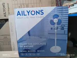 Ailyons 16-Inch Standing Fan, Model Fs-1609-K√