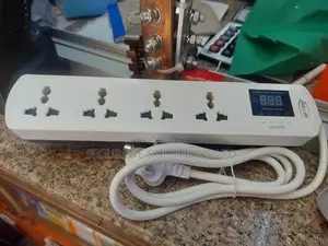 Adjustable Voltage And Ampere Protector Extension Socket.