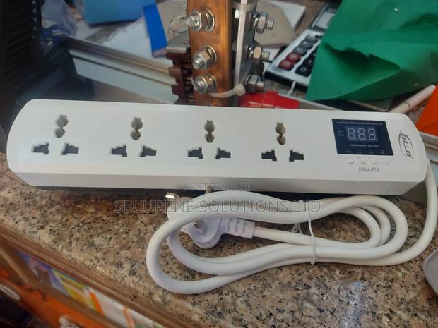 Adjustable Voltage And Ampere Protector Extension Socket. - thumbnail 2