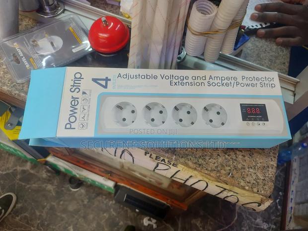 Adjustable Voltage And Ampere Protector Extension Socket. - thumbnail 4