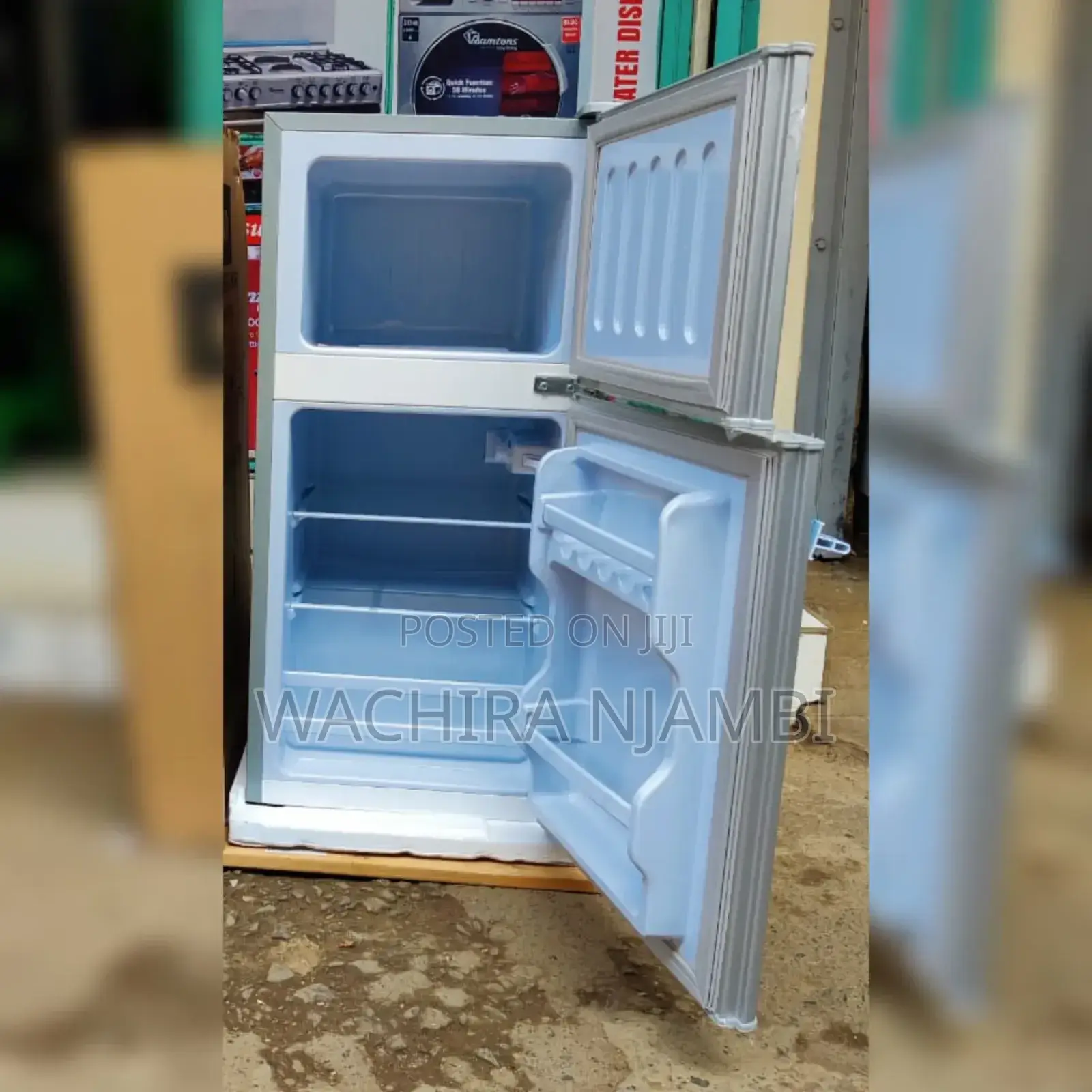 GLD 90l Double Door Fridge.