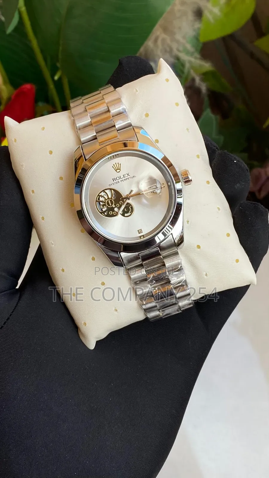 Rolex Gents Watch Date Display Battery Powered Watch