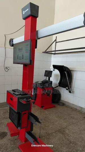 Latest 2026 Technology Wheel Alignment Machine With Computer Printer.