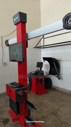 Latest 2026 Technology Wheel Alignment Machine With Computer Printer.