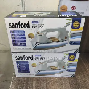 Sanford Heavy Duty Dry Iron Box