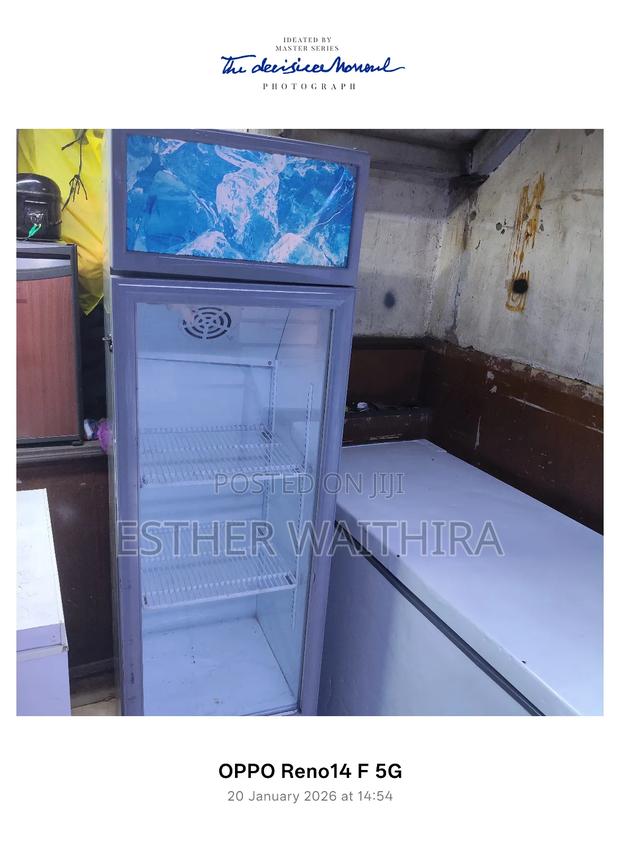 Display Fridge With Three Shelves