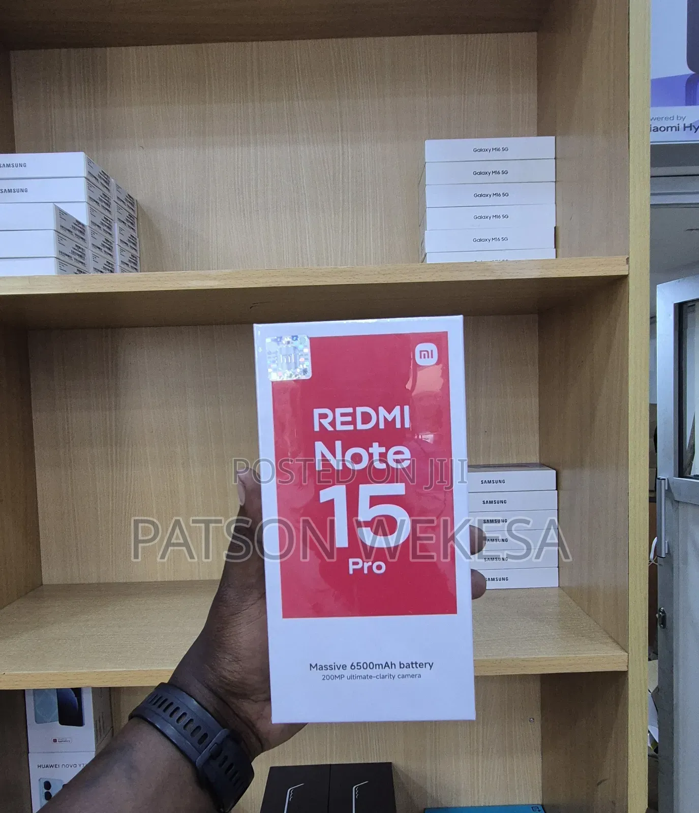 New Xiaomi Redmi Note 15 Pro 256 GB Black
