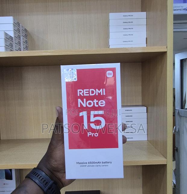 New Xiaomi Redmi Note 15 Pro 256 GB Black - thumbnail 2
