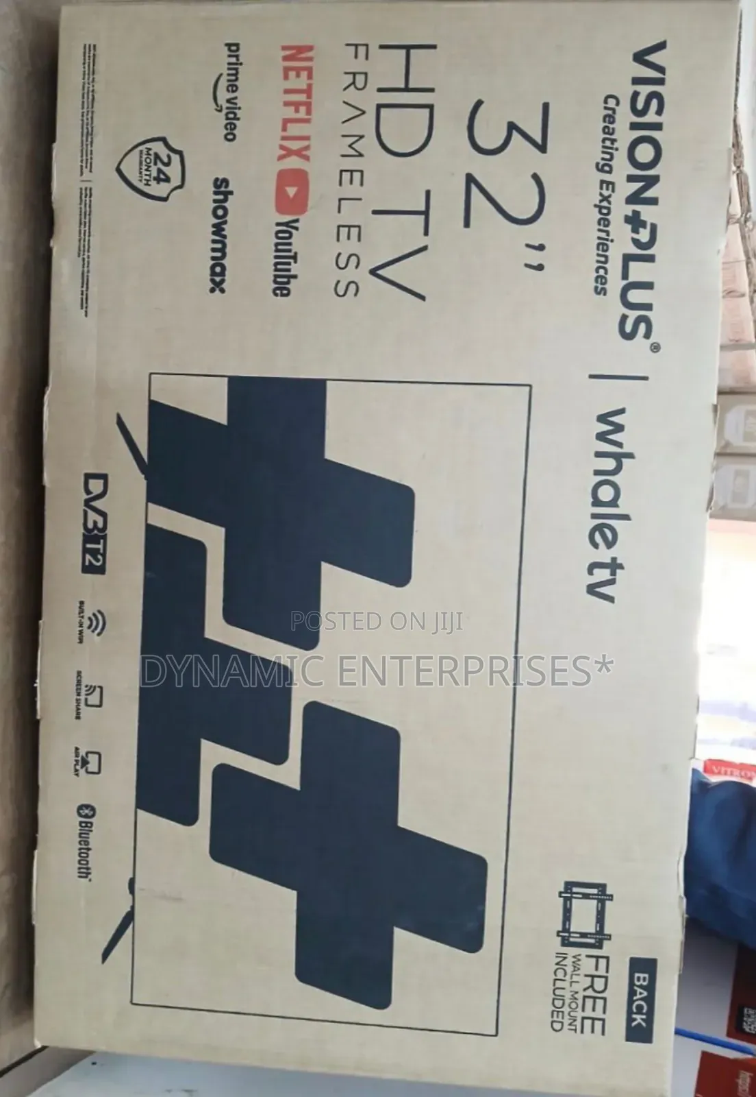 Vision Plus 32" Frameless Hd Smart Tv