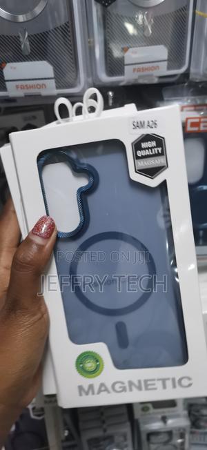 Hsikl Magnetic Matte Translucent Samsung Galaxy A26 Case - thumbnail 2