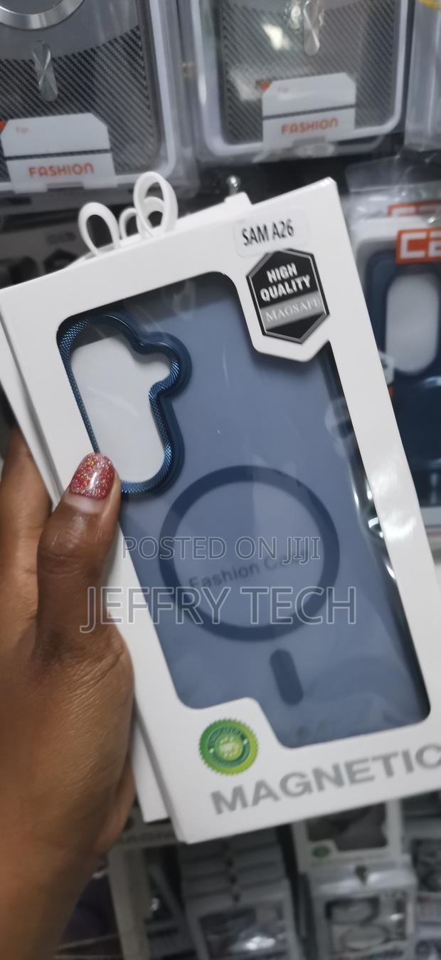 Hsikl Magnetic Matte Translucent Samsung Galaxy A26 Case - thumbnail 3