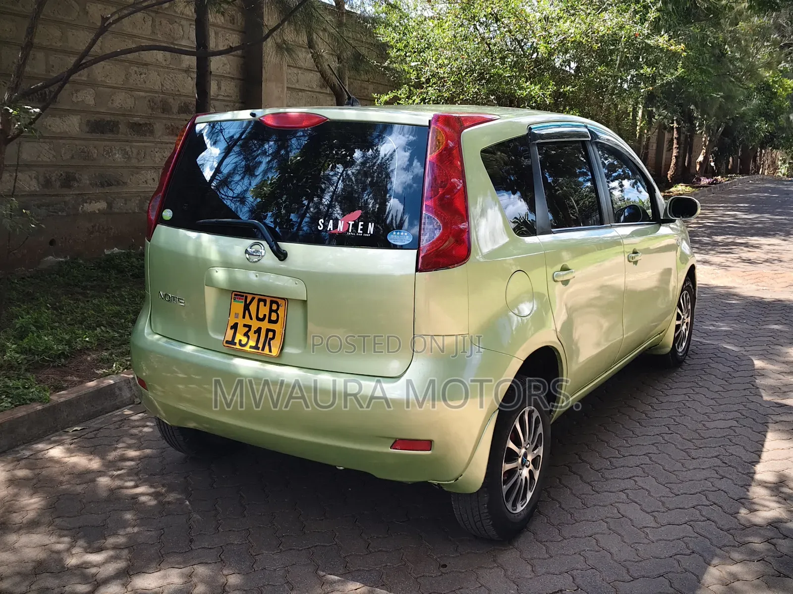 Nissan Note 1.4 2007 Green