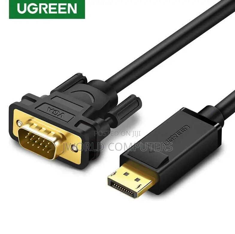 Vention Vga(3+6) Male to Male Cable With Ferrite Cores 8meter Black