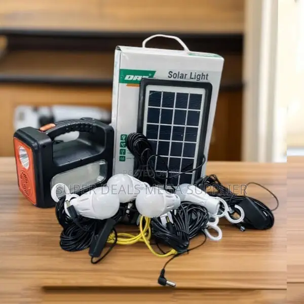 Dat at-9011b Solar Lighting Kit With High Efficiency Solar Panel