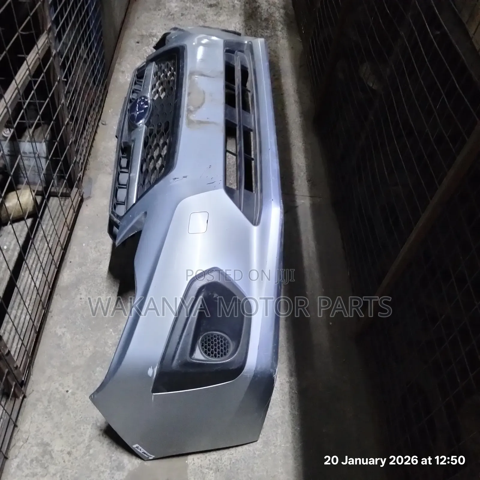 Subaru Impreza N16/Gp2 Front Bumper Complete With Grille, Ex Japan