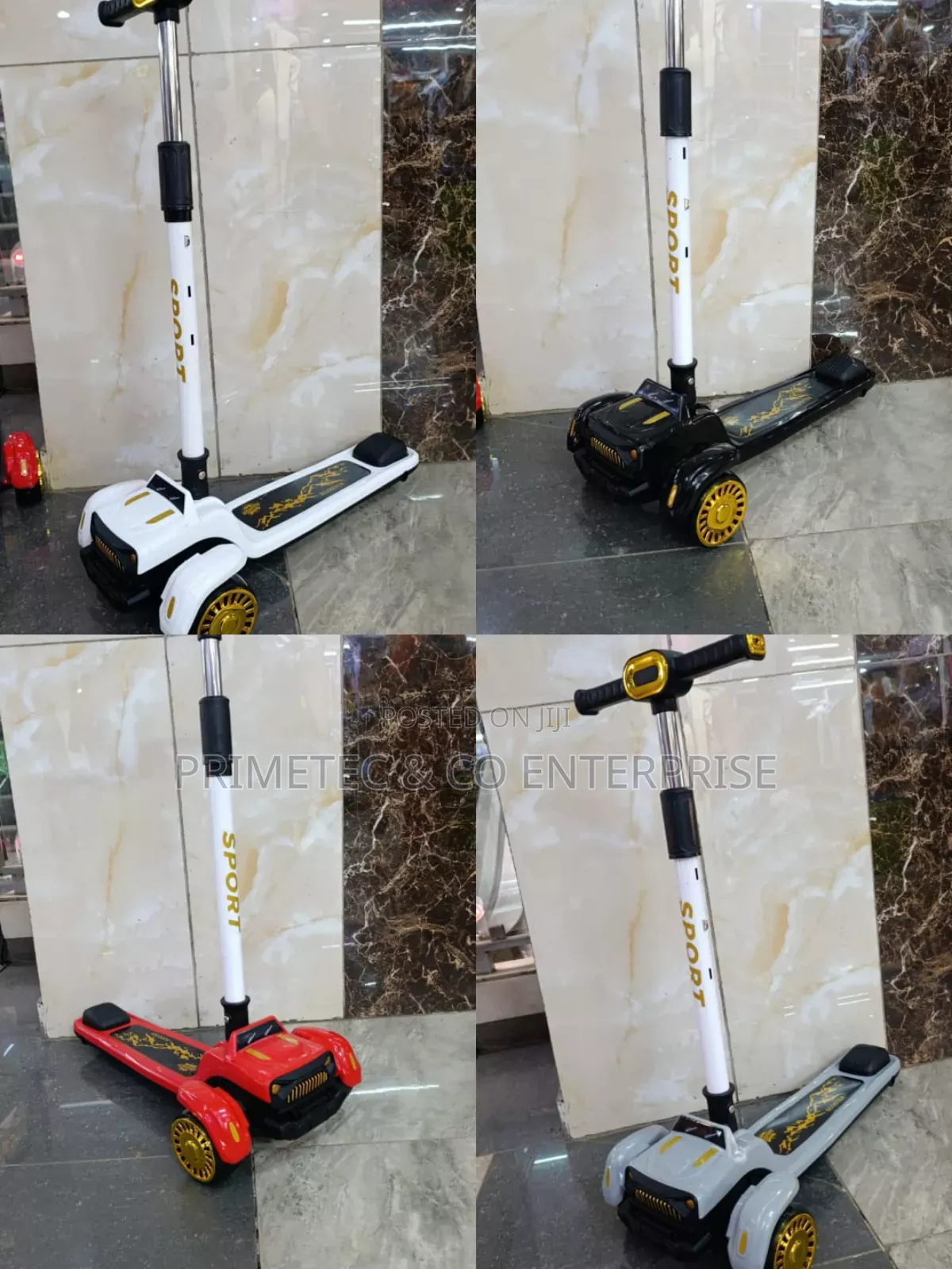Kids Scooters
With Music and Lights