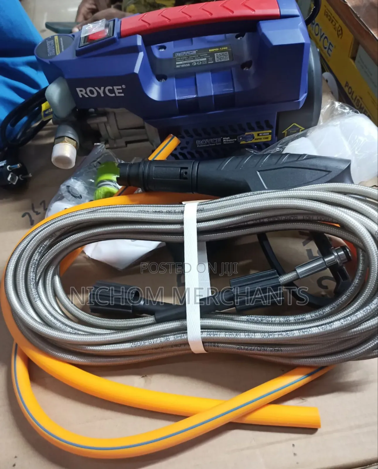 1200watts Royce Electric Pressure Washer/Portable Car Wash