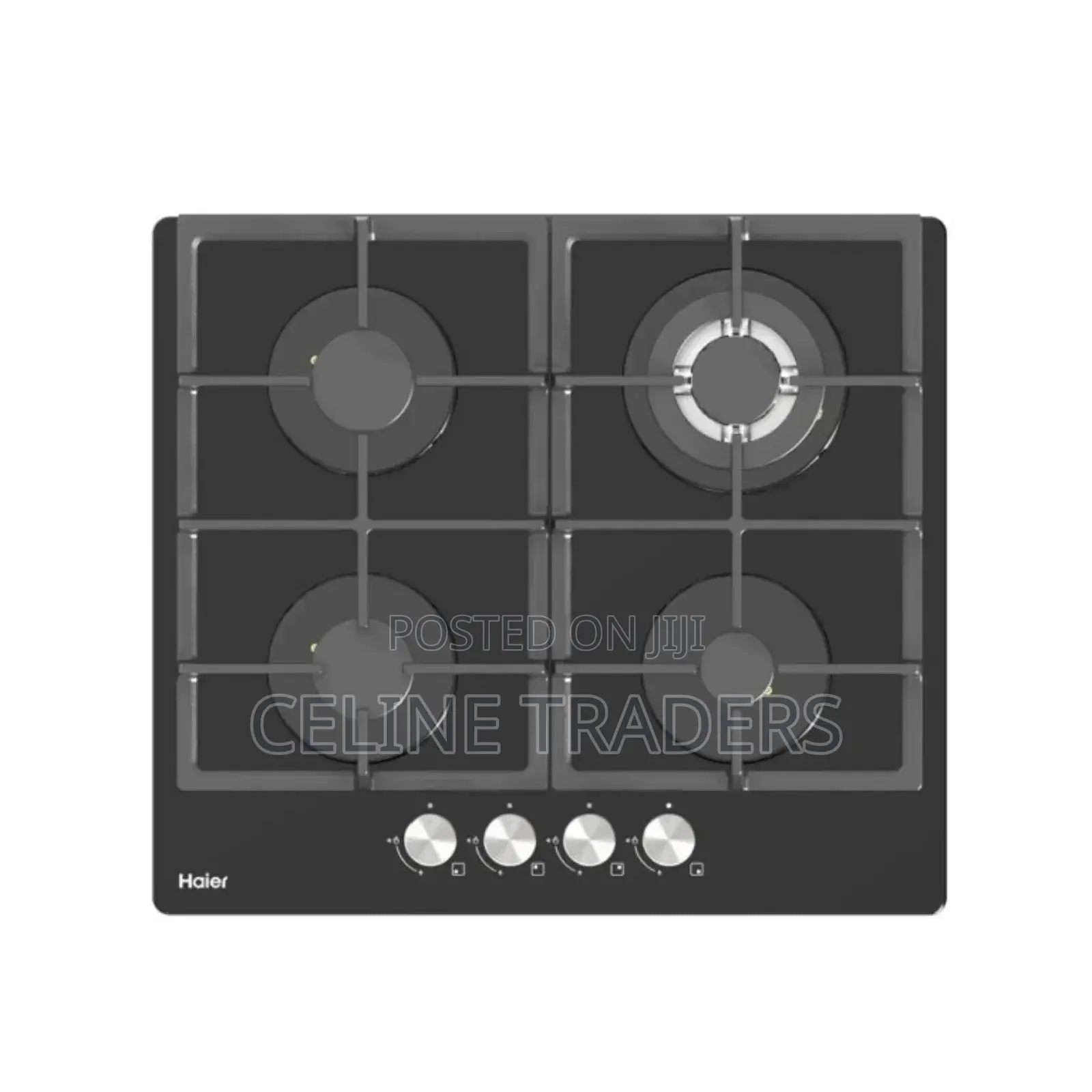 Haier 4-Burner Built-in Cooker Hob-S460fbt – Premium Black