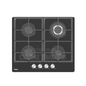 Haier 4-Burner Built-in Cooker Hob-S460fbt – Premium Black
