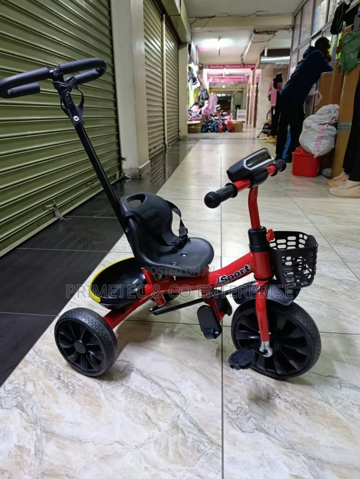Kids Tri Cycles
With Push Handle